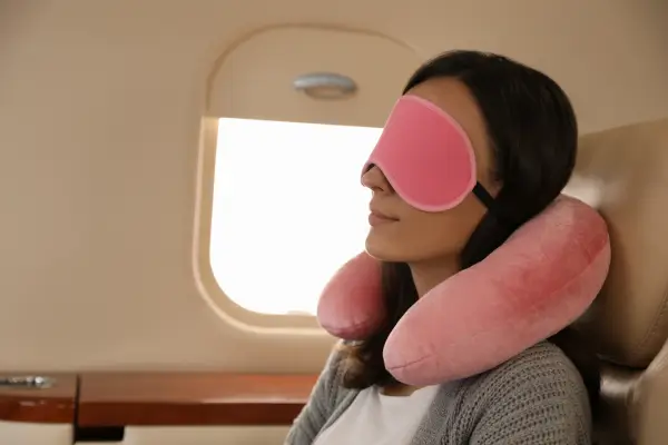 Acessórios de viagem organizados